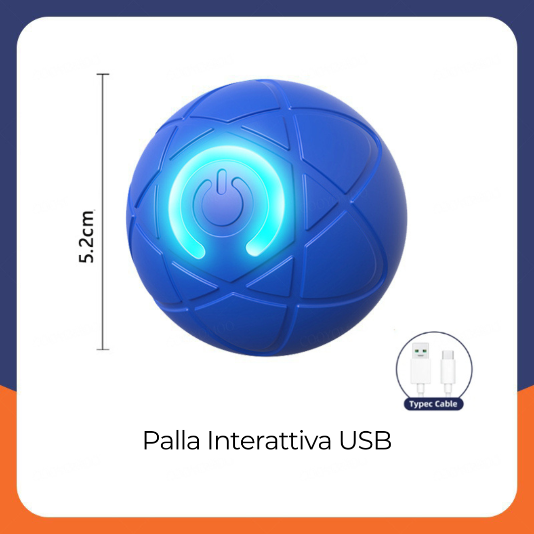 Palla Interattiva USB - gioco per cuccioli -